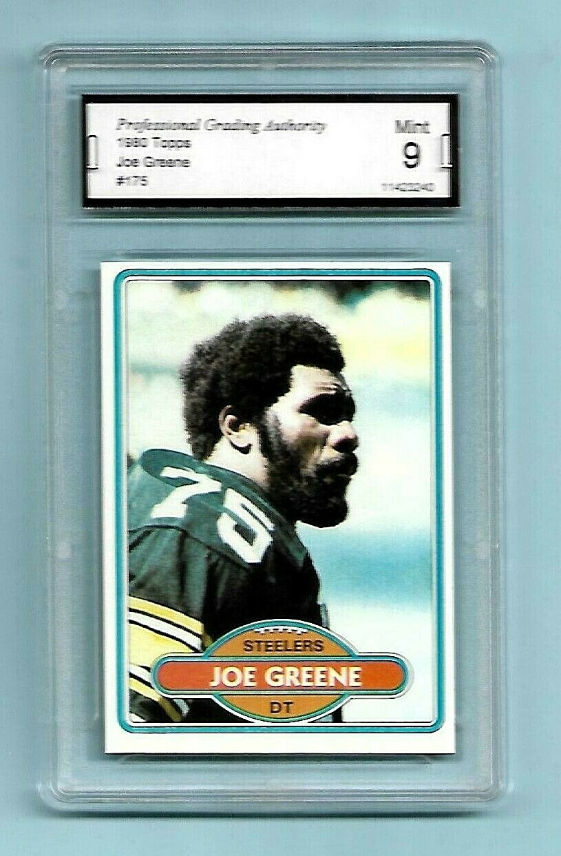 1980 Joe Greene Topps Card #175! PGA 9!