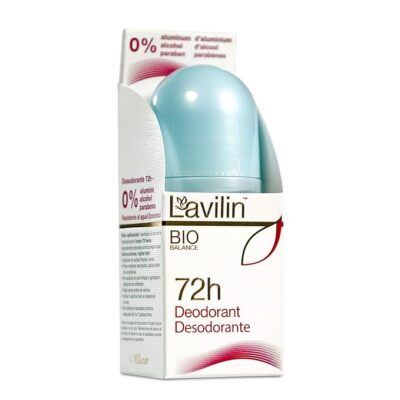 LAVILIN  Aluminum-Free Deodorant, 72H Odor Control, Alcohol & Paraben-Free
