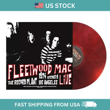 Fleetwood Mac - Live at the Record Plant 1974 12" LP Red Marble Colored Vinyl Fleetwood Mac - Live at the Record Plant 1974 12" LP Red Marble Colored Vinyl