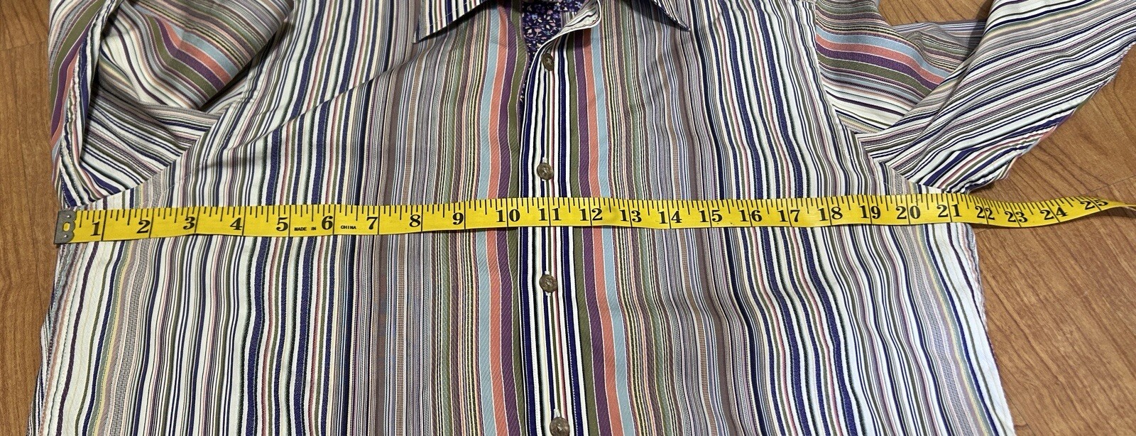 Robert Graham Collared Button Down Striped Long S… - image 12