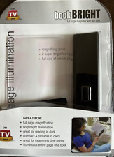 Full page Magnifier with led light