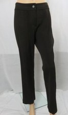 Michael Kors Espresso Brown Flare Pants Rayon Blend SZ 4
