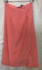 Christian Dior Skirt Peach Silk Size 38