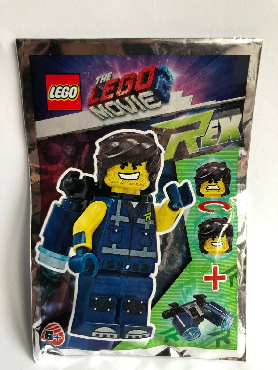 Lego Movie Rex with Jet 471906 Minifigure Foil Bag Limited