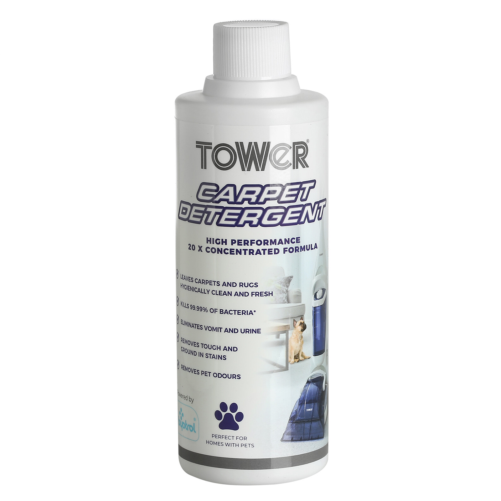 Tower AQUAJETPLUS Carpet Washer TCW5 Allergen Removal Lightweight Blue