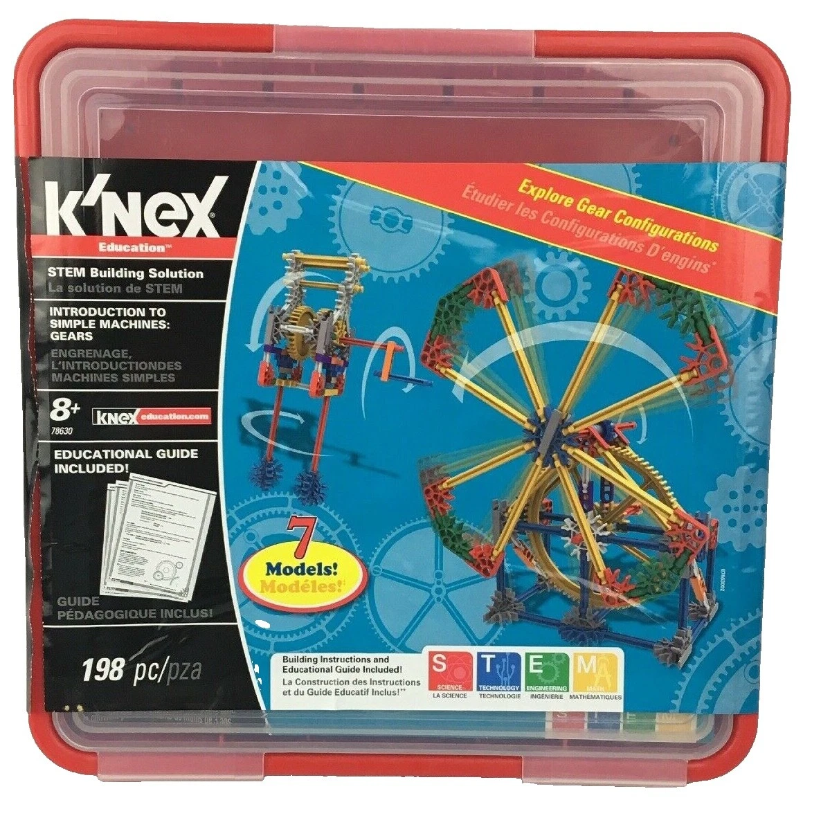 Juguete de Construcción de Madera K'NEX juegos completos y paquetes
