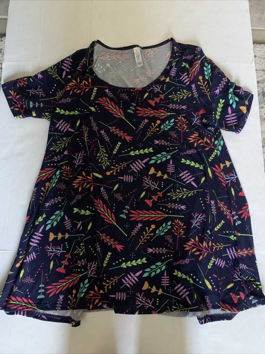 LuLaRoe Simply Comfortable Women's Small RN#142161 Short Sleeve