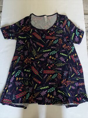 LuLaRoe Simply Comfortable Women's Small RN#142161 Short Sleeve