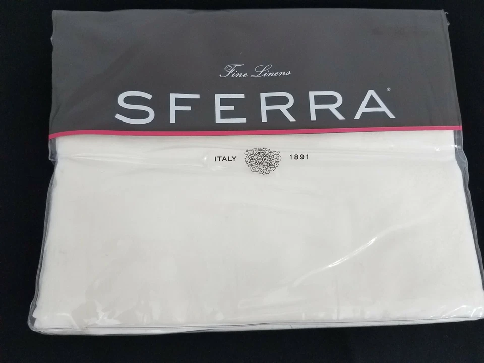 Funda nórdica Sferra Jennia completa Queen marfil algodón satén jacquard ropa de cama nueva