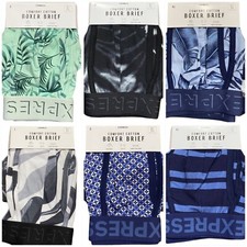 NWT EXPRESS Comfort Cotton Boxer Brief Underwear Sz S-M-L-XL