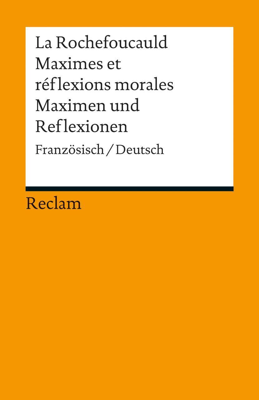 Thumbnail - Maximes Et Réflexions Morales / Maximen Und Reflexionen