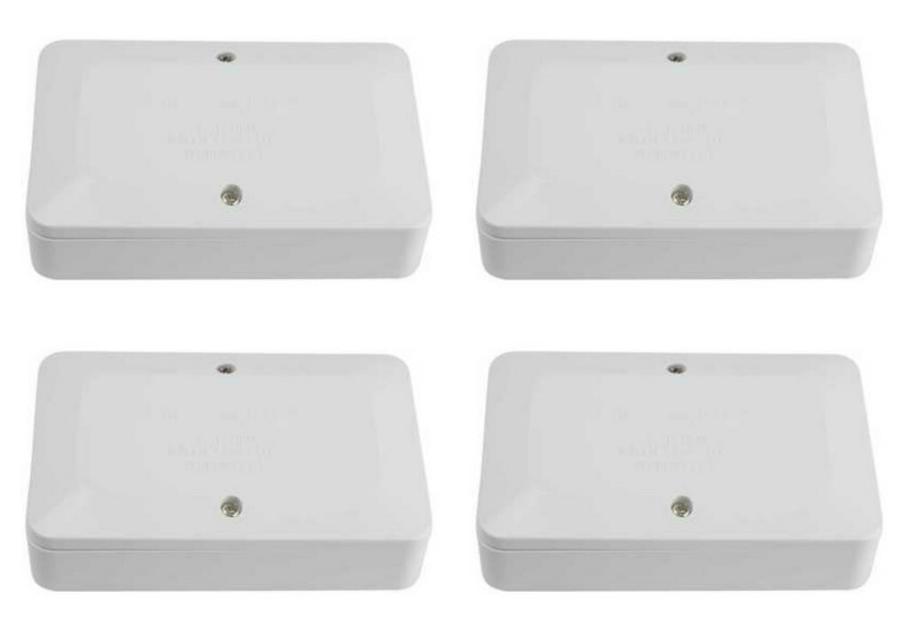 4 x Selectric LGK829 Junction Boxes 3 Terminal - 60 Amp (White)