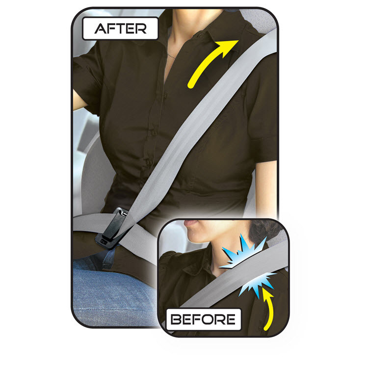 New Clips Seat Belt Comfort Adjuster No Neck Tention Of The