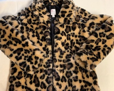 childrens leopard print coat