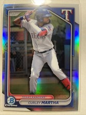 2024 Bowman Chrome Draft Refractor BDC165 Curley Martha (RC)