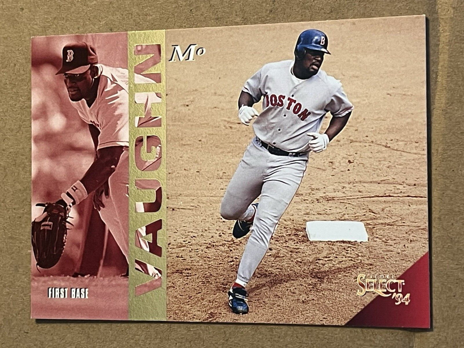 1994 SCORE SELECT  - MO VAUGHN RED SOX #116