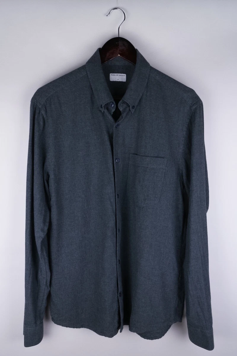 Grey cotton casual best sale shirt