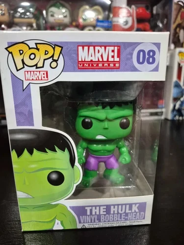Marvel Universe The Hulk #08 POP! Marvel Vinyl Bobble-head Funko Pop