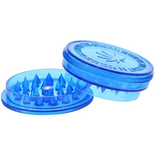 New Plastic Herb Tobacco Grinder Herb Crusher Spice Smoking 3 Layer 6cm Cutter - Bild 5 von 5