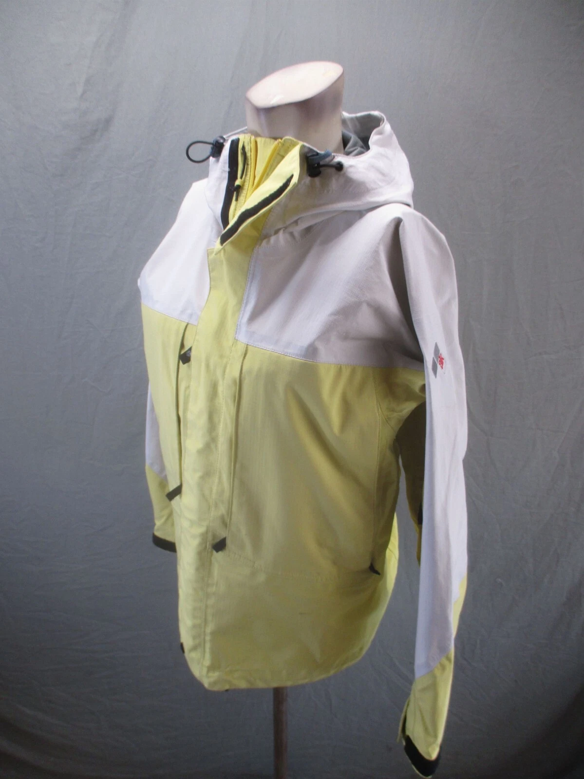 burton zip up pocket powder snowboard jacket