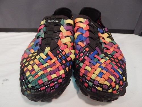 rainbow colored skechers