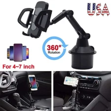 Upgraded Version Adjustable Car Cup Stand Car Holder Mount Cradle For Cell Phone