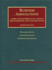 University Casebook Ser.: Business Associations : Cases and Materials on Agency,