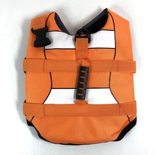 Dog Life Jacket Safety Vest High Visibility Orange Size Extra Small