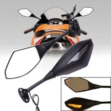 BLACK MIRRORS FOR 2004 2005 2006 2007 2008 2009 2010 SUZUKI GSXR GSX R 600 750