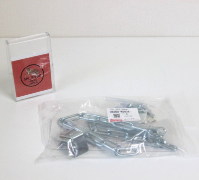 Daihatsu genuine Hijet mini Kei Truck Rear Gate Chains Steel L/R