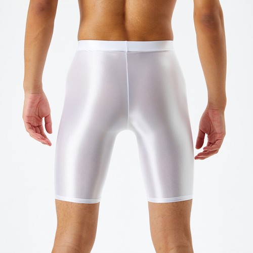 Herren Öl glänzend Kompressionsbasis Schichthose Fitnessshorts Training Trainingsstrumpfhose - Bild 4 von 27