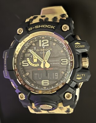 Casio G-shock Mudmaster Wildlife Promising 56 mm Black Sapphire