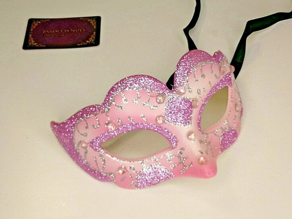 PINK Elegance Mask of Masquerade - Venetian Costume Party Ball cosplay BN#114 - Image 3 of 3