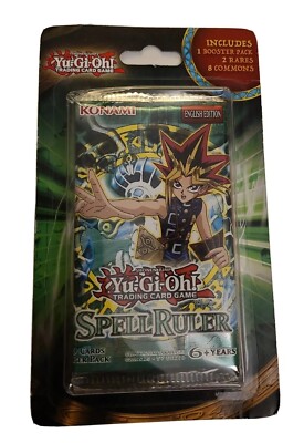   2014 YuGiOh Magic Ruler Konami Blister Pack From Box Factory Sealed 2 Rares  
