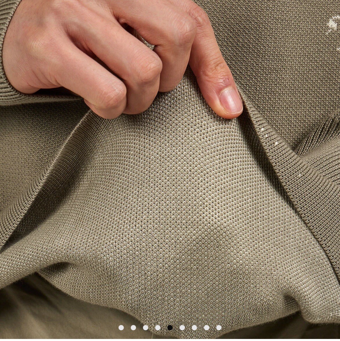 NORSE PROJECTS TEIS COTTON JACQUARD SWEATER image 6