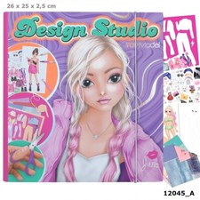 TOPModel Wedding Dance Popstar Design Studio - Malbuch 12045 12227 12228 12393