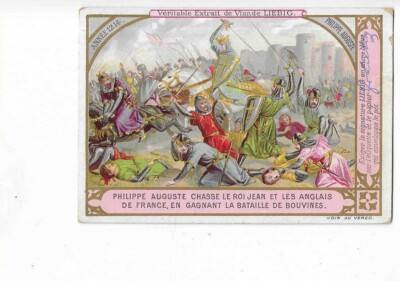 CHROMO LIEBIG PHILIPPE AUGUSTE
