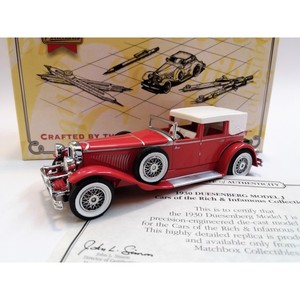 matchbox 1930 model j duesenberg