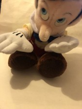 VINTAGE DISNEY PINOCCHIO SOFT PLUSH TOY 15" FROM THE DISNEYLAND, WALT DISNEY WOR