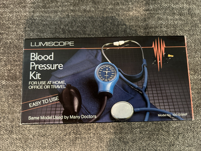 #ad Lumiscope Self Taking Blood Pressure Kit Model 100 021 Manual Aneroid Gauge $24.99