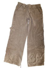 BDG Baggy Jeans M 38/40 weite Cargo Hose Jeanshose beige Baggyjeans Cord Kord