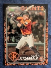 2024 Topps Series 2 Tyler Fitzgerald Team Color Boarder SP RC #602