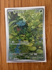 Carta Pokémon Bulbasaur 166/165 IR - Scarlatto e Violetto 151 - Near Mint - ITA