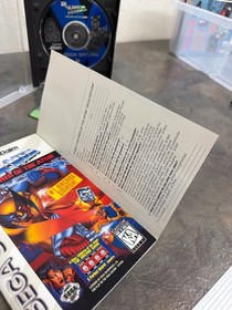 X-MEN CHILDREN OF THE ATOM (SEGA SATURN) CIB W/ MANUAL, POSTER & REG (WBP020157)