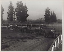 Sprint Cars Riverside CA Track Duel 1930s - Himes Estate c50s Photo