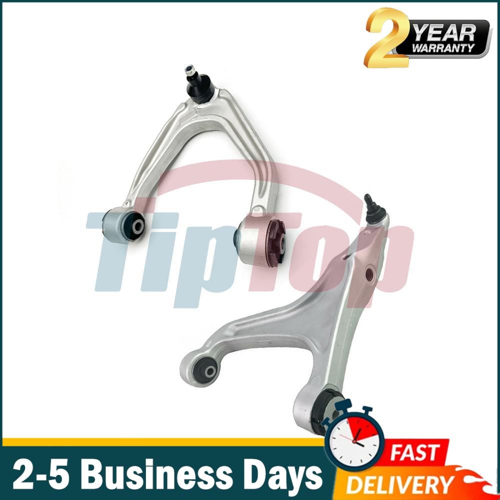 Upper & Lower Front Left Control Arms For Maserati M156 Quattroporte Ghibli 3.0L