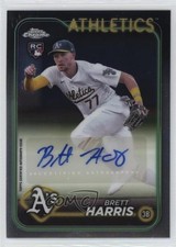 2024 Topps Chrome Update Auto Brett Harris #AC-BHA Auto 0x2z