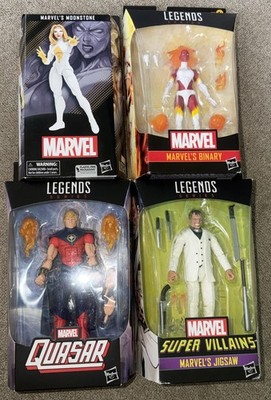 Marvel Legends Jigsaw Moonstone Binary Quasar Walgreen Exclusive NIB Lot