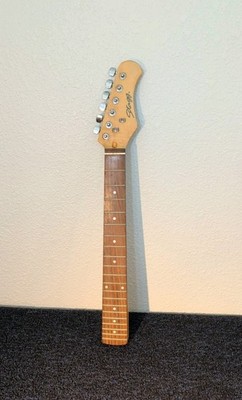 Stagg Guitar Wood Neck Fretboard & Head ONLY - Unknown Model