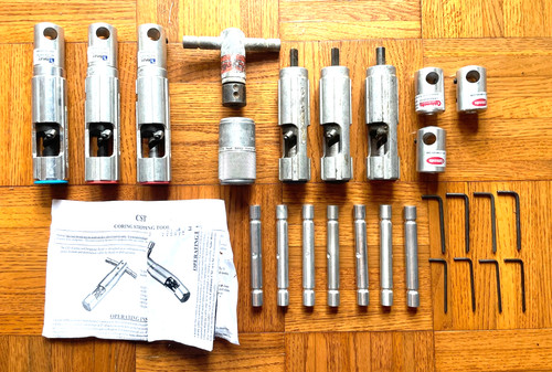 Ripley Cablematic Coax Coring Tool Lot CST500 CST625 & More